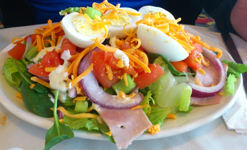 Classic Chef Salad with Homemade Ranch Dressing